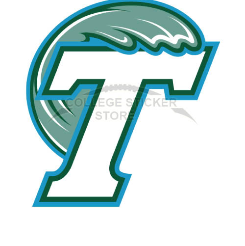 Diy Tulane Green Wave Iron-on Transfers (Wall Stickers)NO.6608